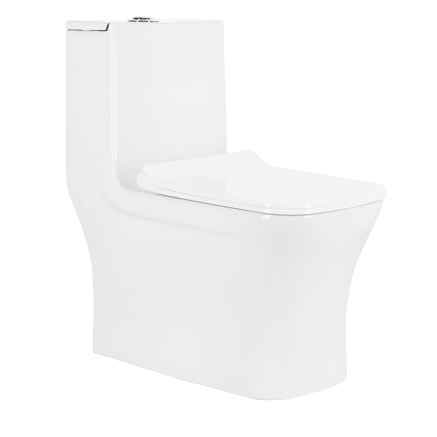 SQUARE Ceramic Western Toilet/Commode/European Commode Square With
